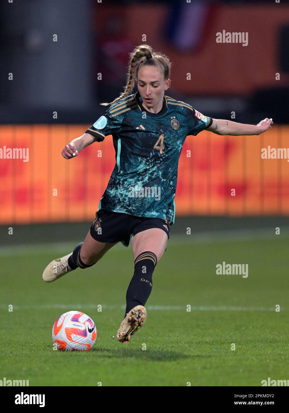 SITTARD - Sophia Kleherne d'Allemagne femmes pendant le match amical entre les pays-Bas et l'Allemagne au stade Fortuna Sittard à 7 avril 2023 à Sittard, pays-Bas. AP | hauteur néerlandaise | GERRIT DE COLOGNE Banque D'Images