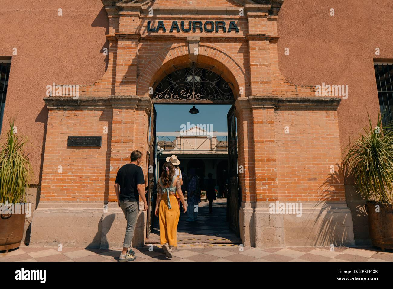 La Fabrica la Aurora, San Miguel de Allende, mexique - mars 2023 Banque D'Images