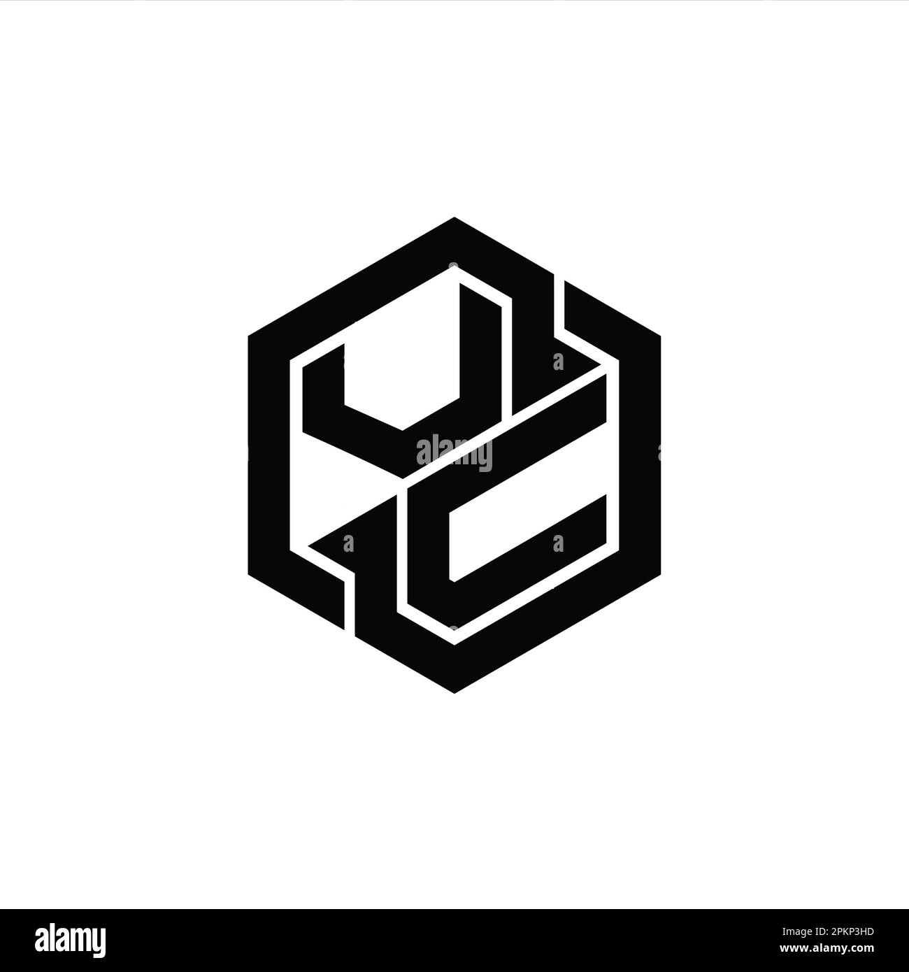 VC logo monogramme jeu avec modèle de conception de forme géométrique hexagonale Banque D'Images VC logo monogramme jeu avec modèle de conception de forme géométrique hexagonale Banque D'Images