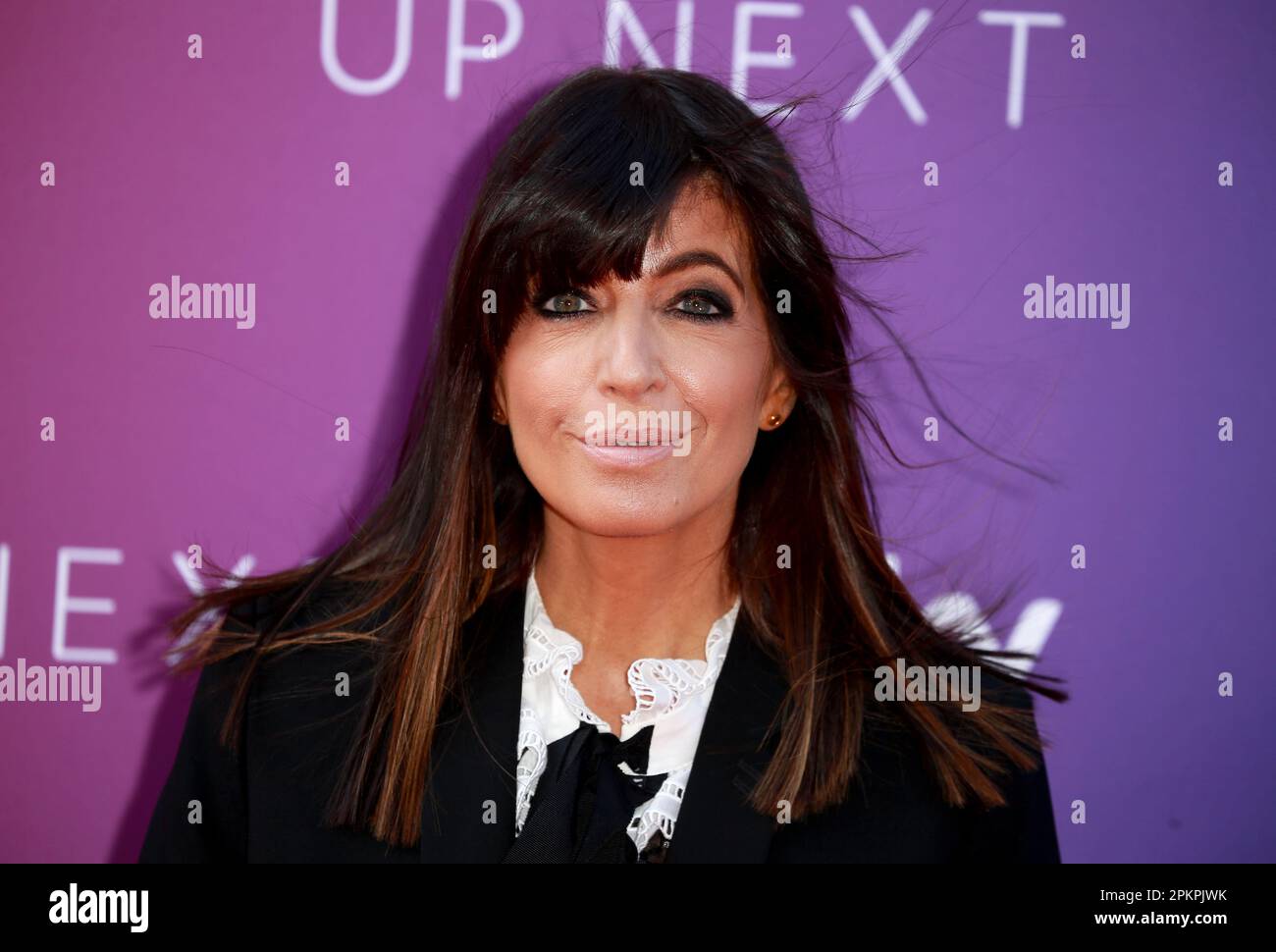 Claudia Winkleman assiste au Sky's Up Next au Theatre Royal Drury Lane à Londres. Banque D'Images