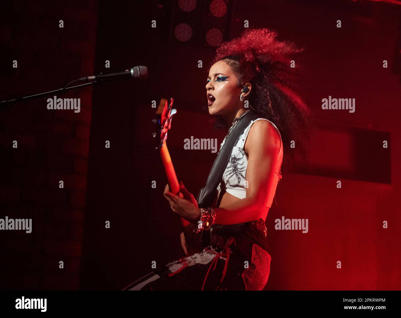 Nova Twins au O2 Academy Liverpool, Royaume-Uni Banque D'Images