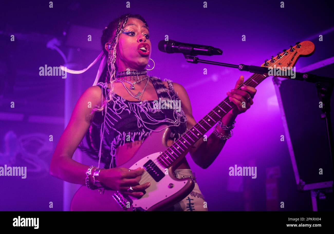 Nova Twins au O2 Academy Liverpool, Royaume-Uni Banque D'Images