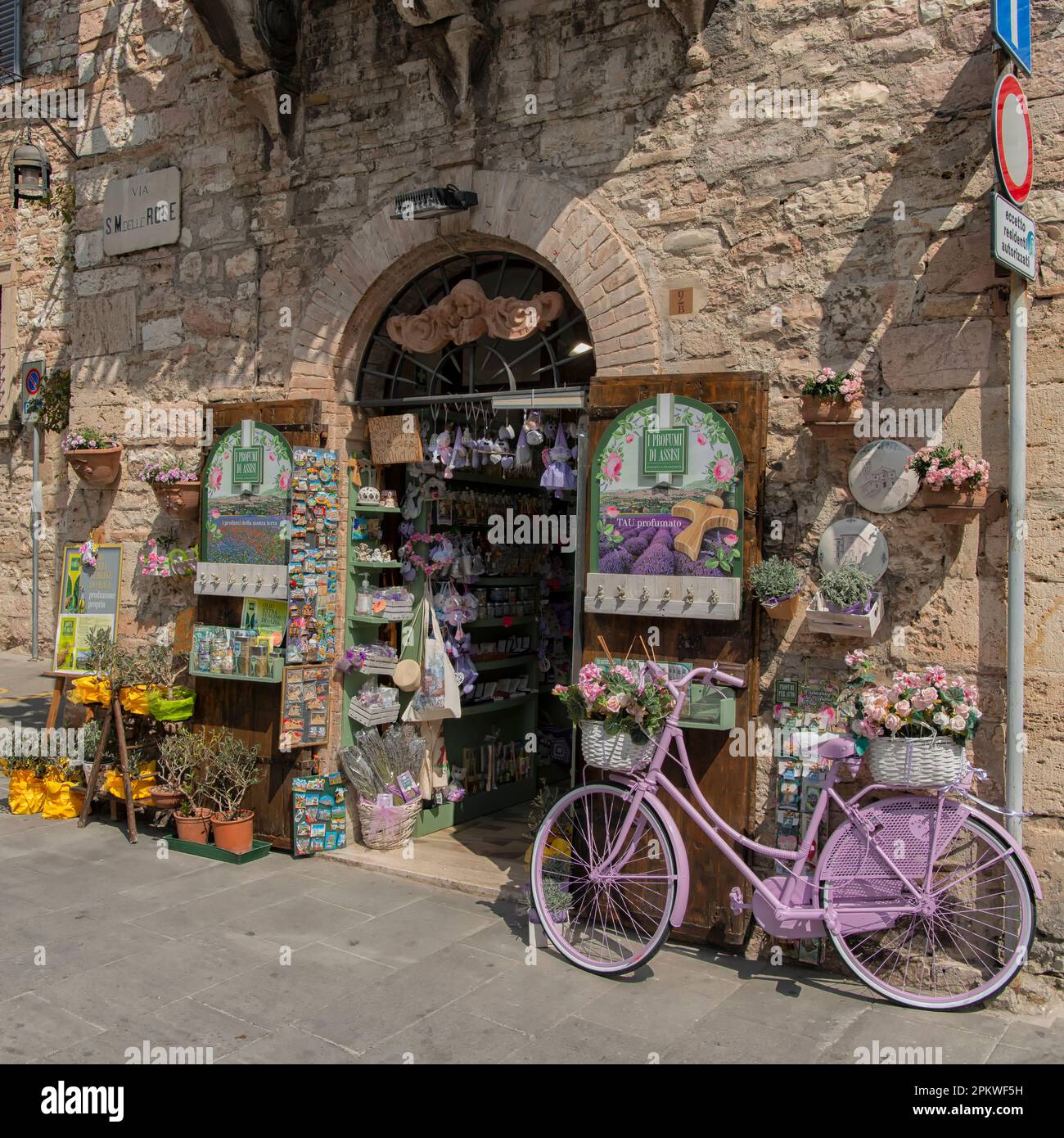 Assisi, Italie Banque D'Images