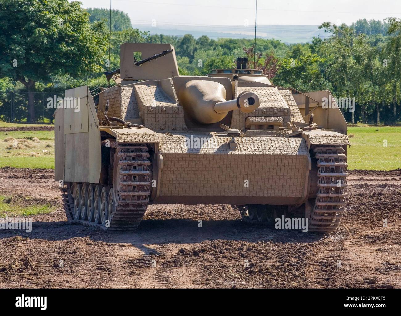 Allemand Sturmgeschutz III Ausf G. Banque D'Images