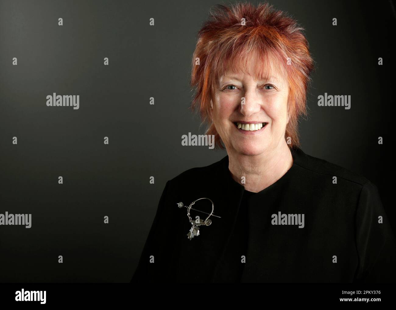 Portrait de Christine Grahame SNP MSP Banque D'Images