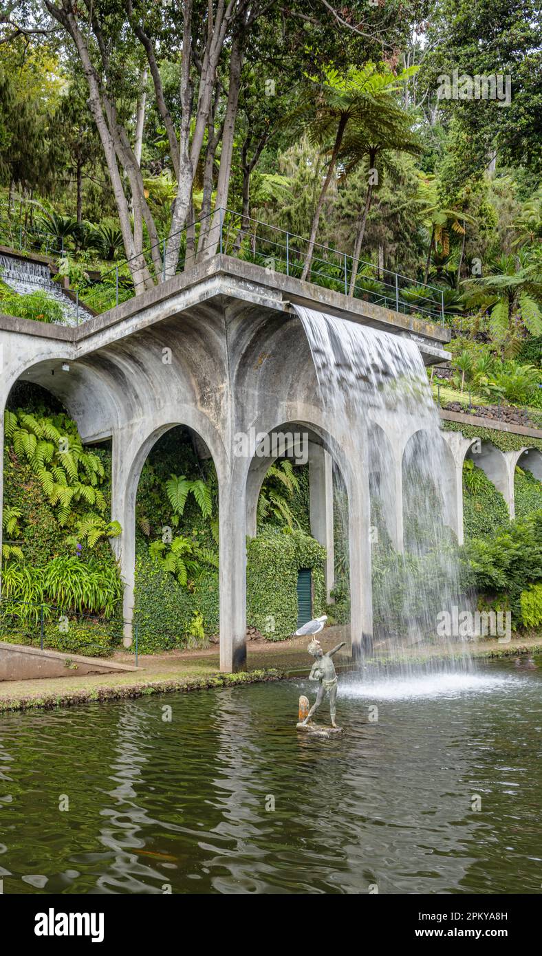 Jardin Tropical de Monte Palace, à Madère Banque D'Images