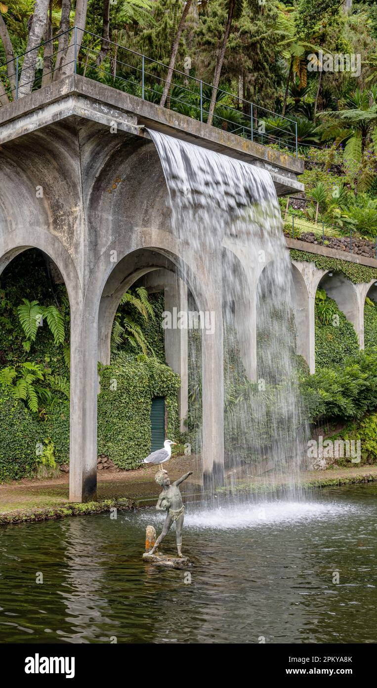 Jardin Tropical de Monte Palace, à Madère Banque D'Images