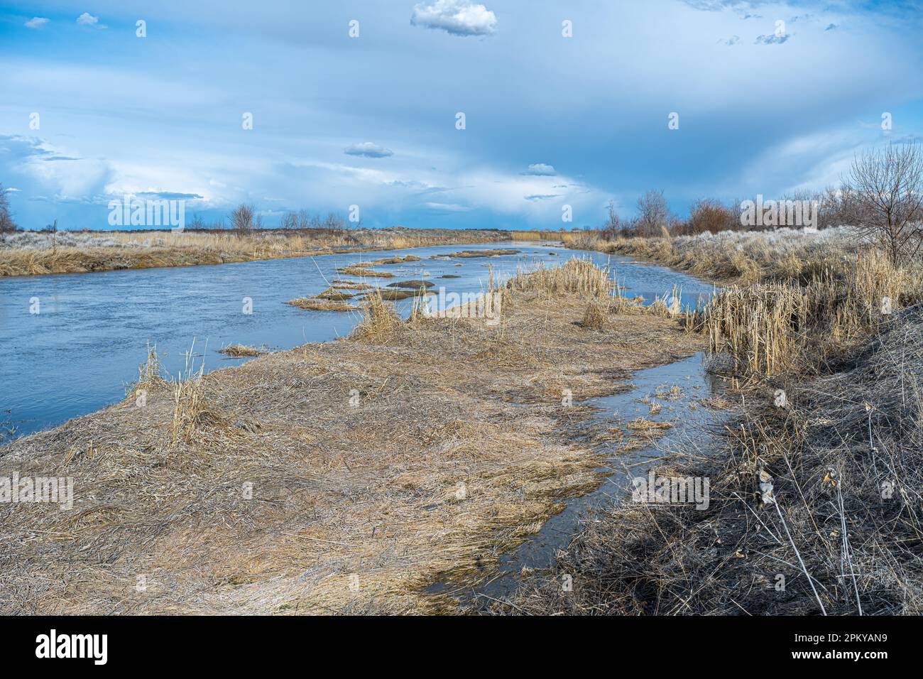 Zone de gestion de l'habitat du désert dans l'État de Washington Banque D'Images