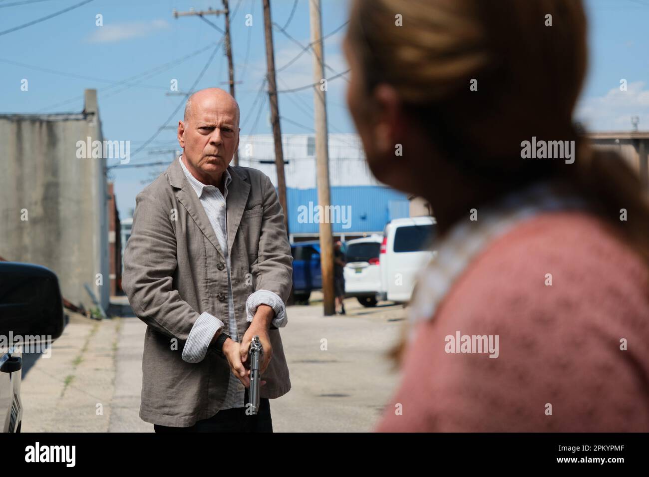 Assassin Bruce Willis Banque D'Images