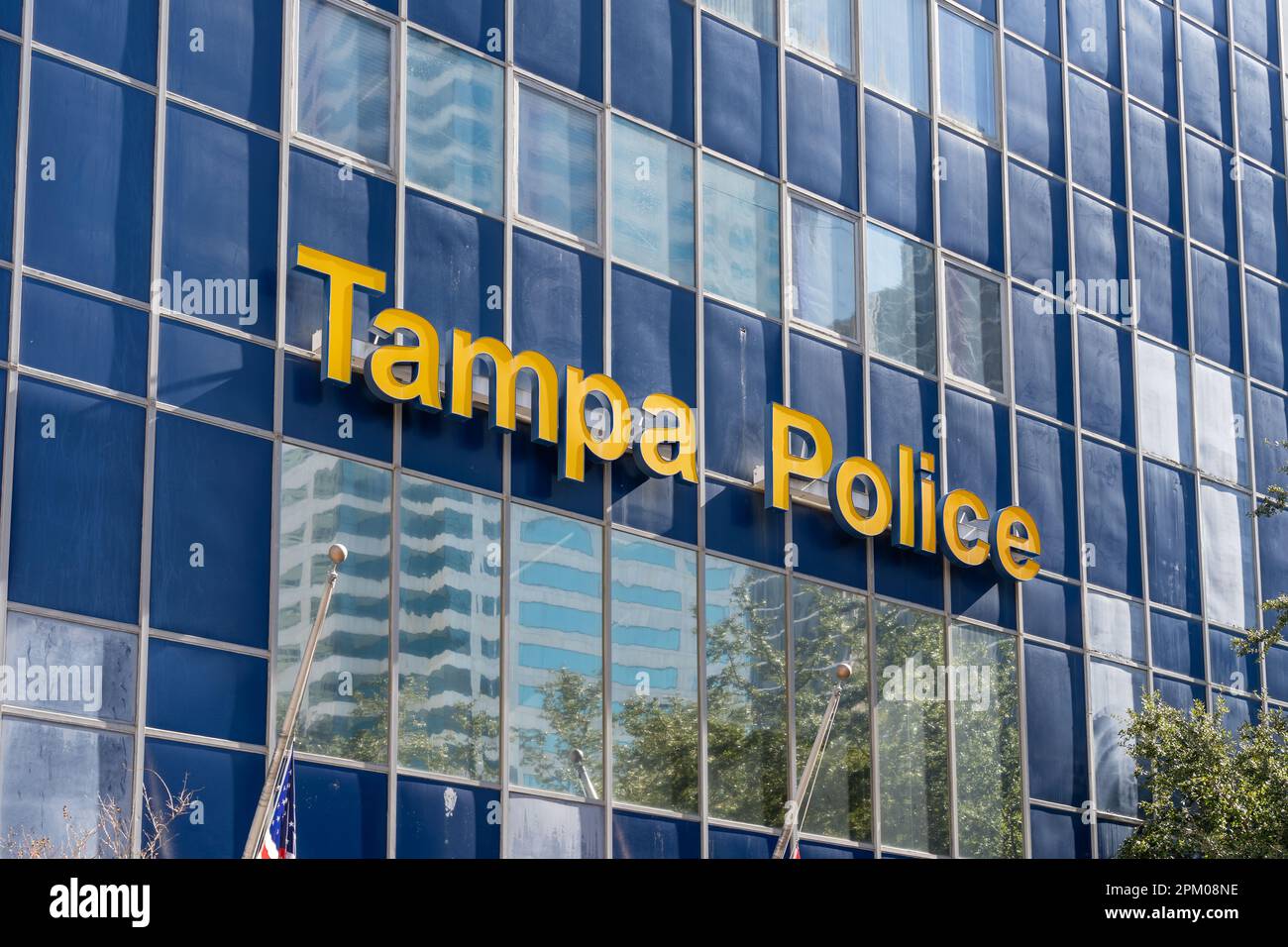 Tampa, Floride, États-Unis - 8 janvier 2022:bâtiment, Floride, États-Unis. Banque D'Images