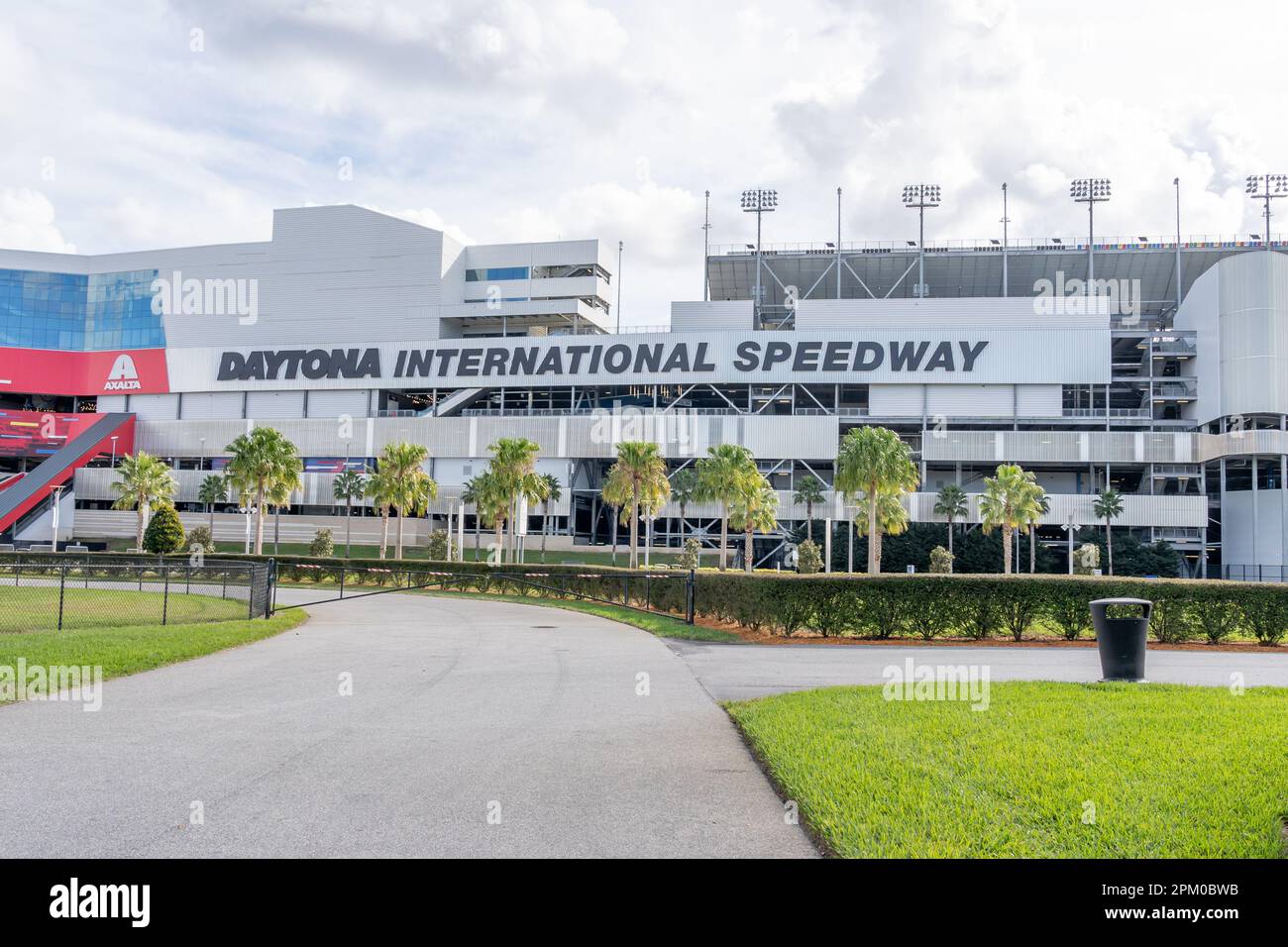 Daytona International Speedway à Daytona Beach, FL, États-Unis. Banque D'Images