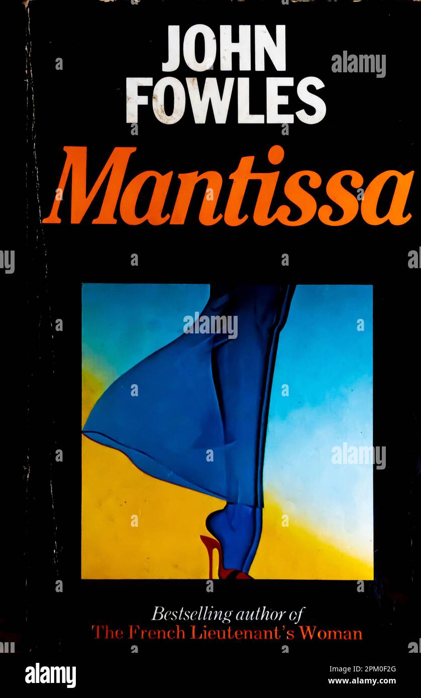 Mantissa roman de John Fowles 1982 Banque D'Images