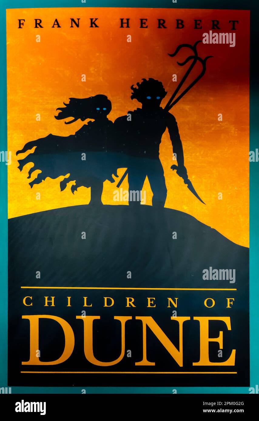 Enfants de Dune roman de Frank Herbert 1976 Banque D'Images