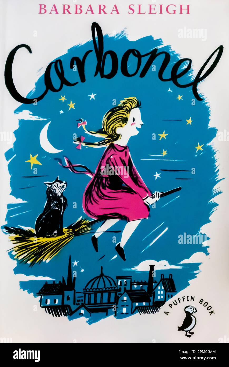 Carbonel: Le roi des Cats - un livre de fantaisie pour enfants de Barbara Sleigh, publié pour la première fois en 1955 Banque D'Images