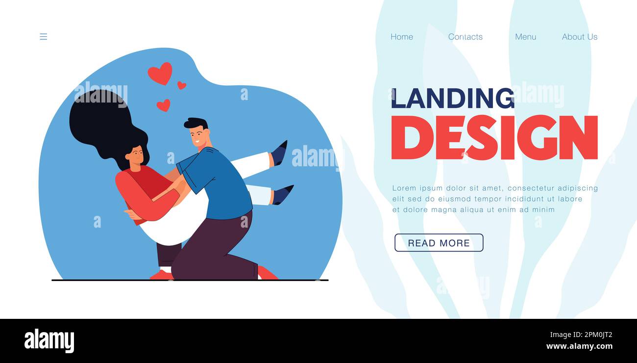 Bonne bande dessinée petit ami tenant petite amie sur le genou Illustration de Vecteur Bonne bande dessinée petit ami tenant petite amie sur le genou Illustration de Vecteur