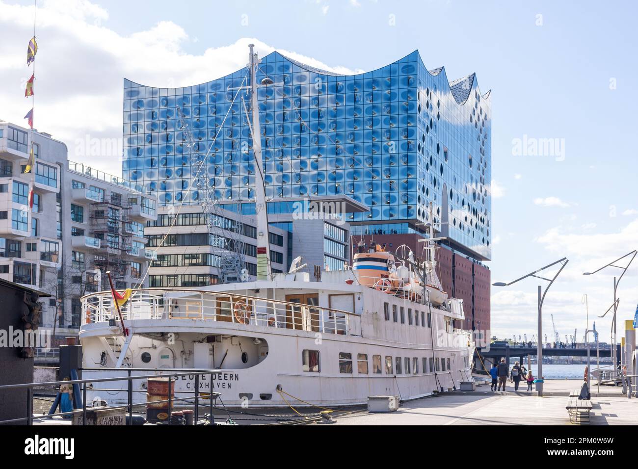 Elbe Philharmonic Hall, Sandtor Harbour, HalfenCity Quarter, Hambourg, région métropolitaine de Hambourg, République fédérale d'Allemagne Banque D'Images