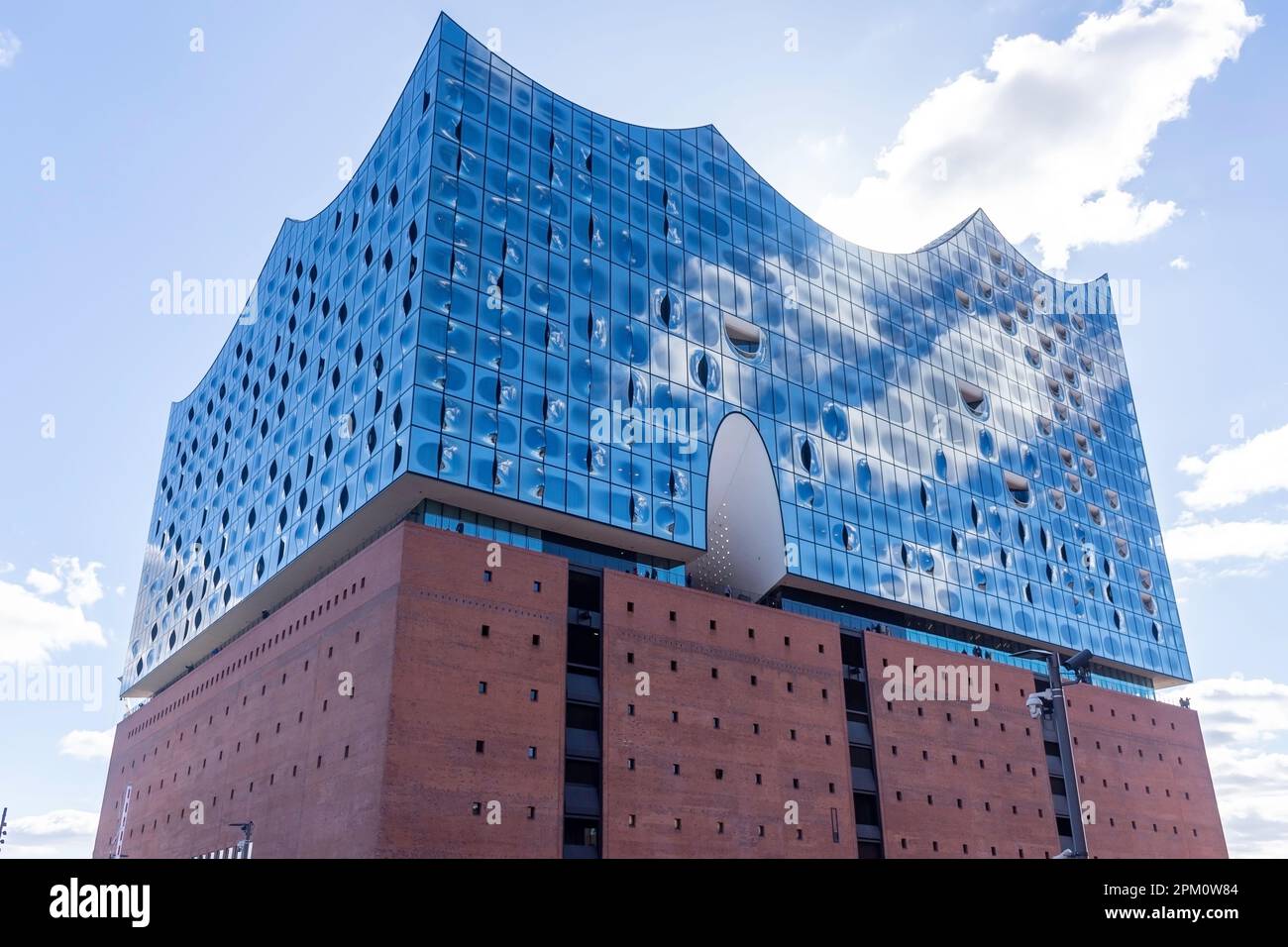 Elbe Philharmonic Hall, Sandtor Harbour, HalfenCity Quarter, Hambourg, région métropolitaine de Hambourg, République fédérale d'Allemagne Banque D'Images
