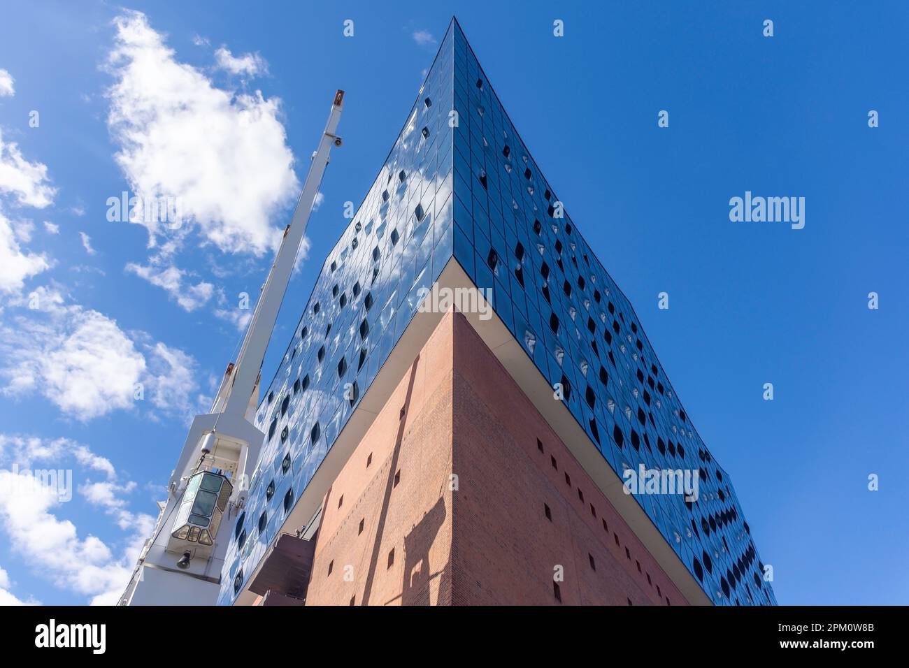 Elbe Philharmonic Hall, Sandtor Harbour, HalfenCity Quarter, Hambourg, région métropolitaine de Hambourg, République fédérale d'Allemagne Banque D'Images