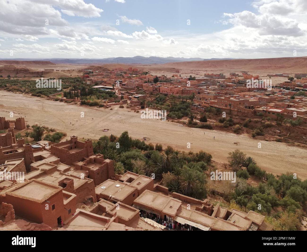 casbah aide benhaddou du maroc, jeu de thrones Banque D'Images