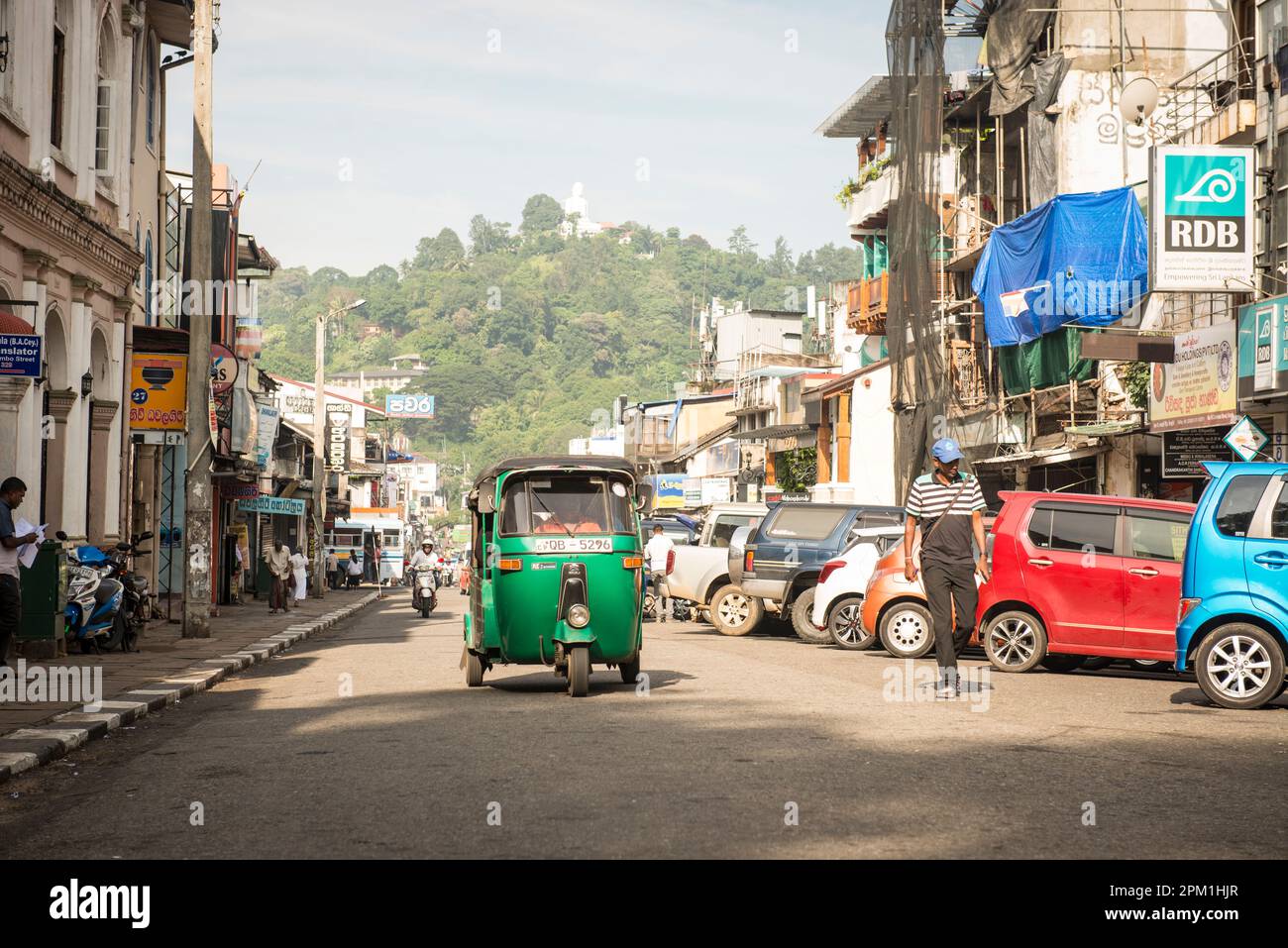 Tuk Tuks, Kandy, Sri Lanka Banque D'Images