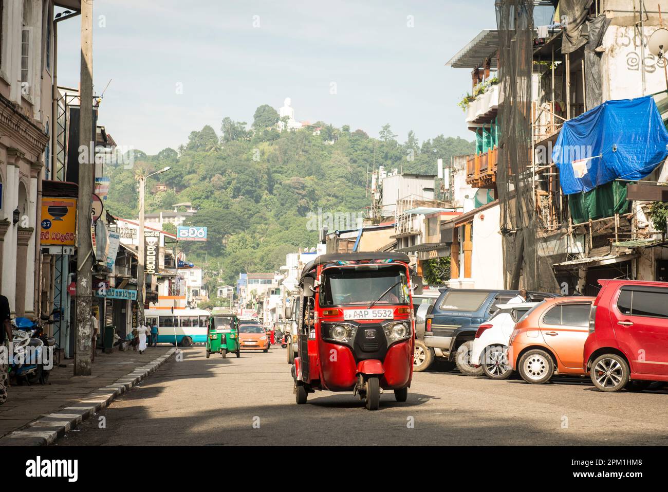 Tuk Tuks, Kandy, Sri Lanka Banque D'Images