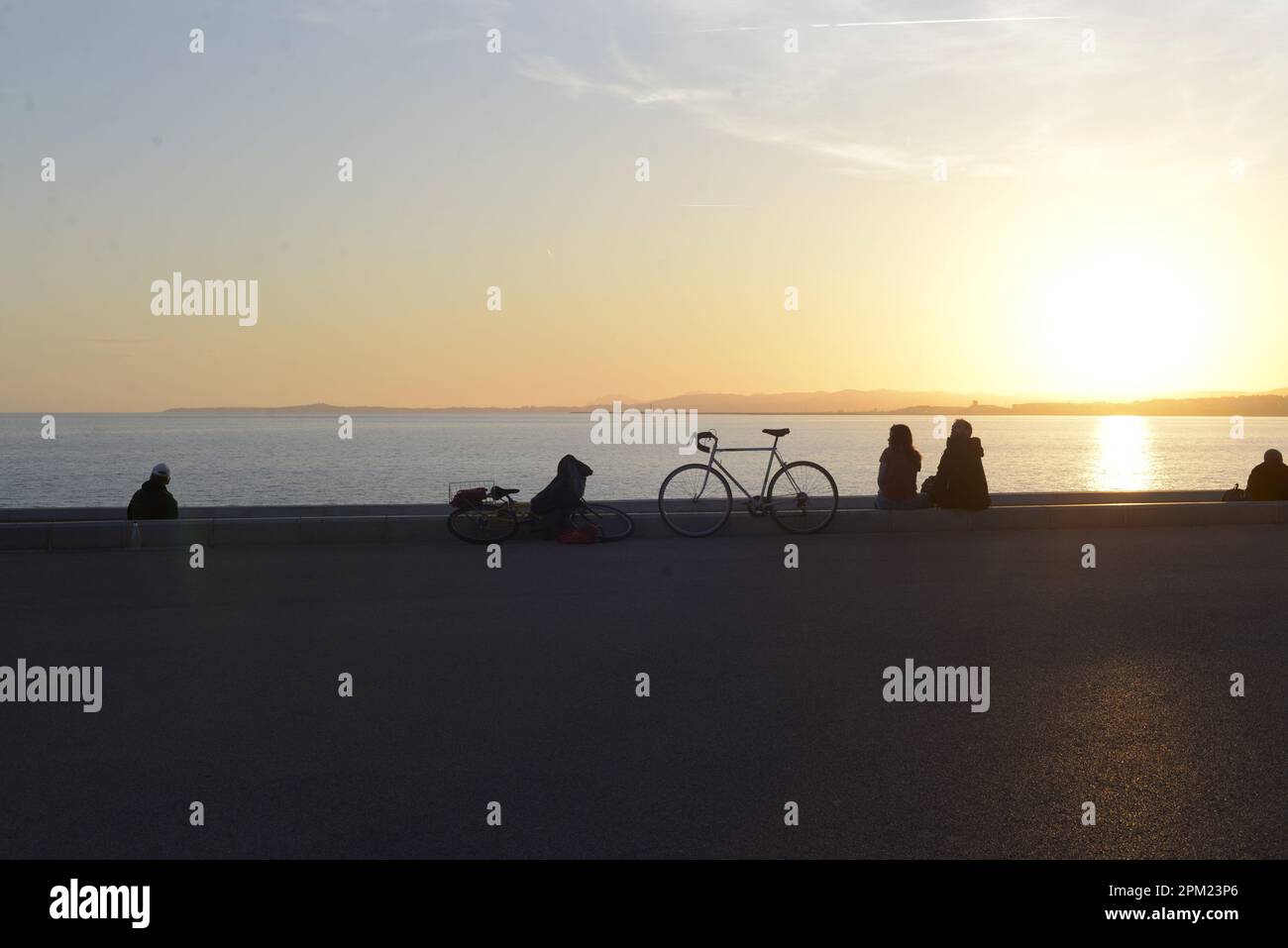 Paysage de la ville de Nice, au sud de la France, découverte de la Côte d'Azur. FAMA © Fausto Marci Banque D'Images