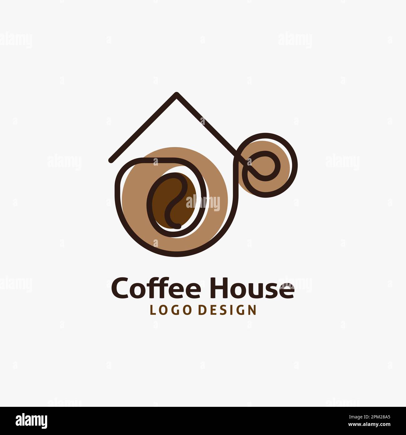 Logo Coffee House Illustration de Vecteur