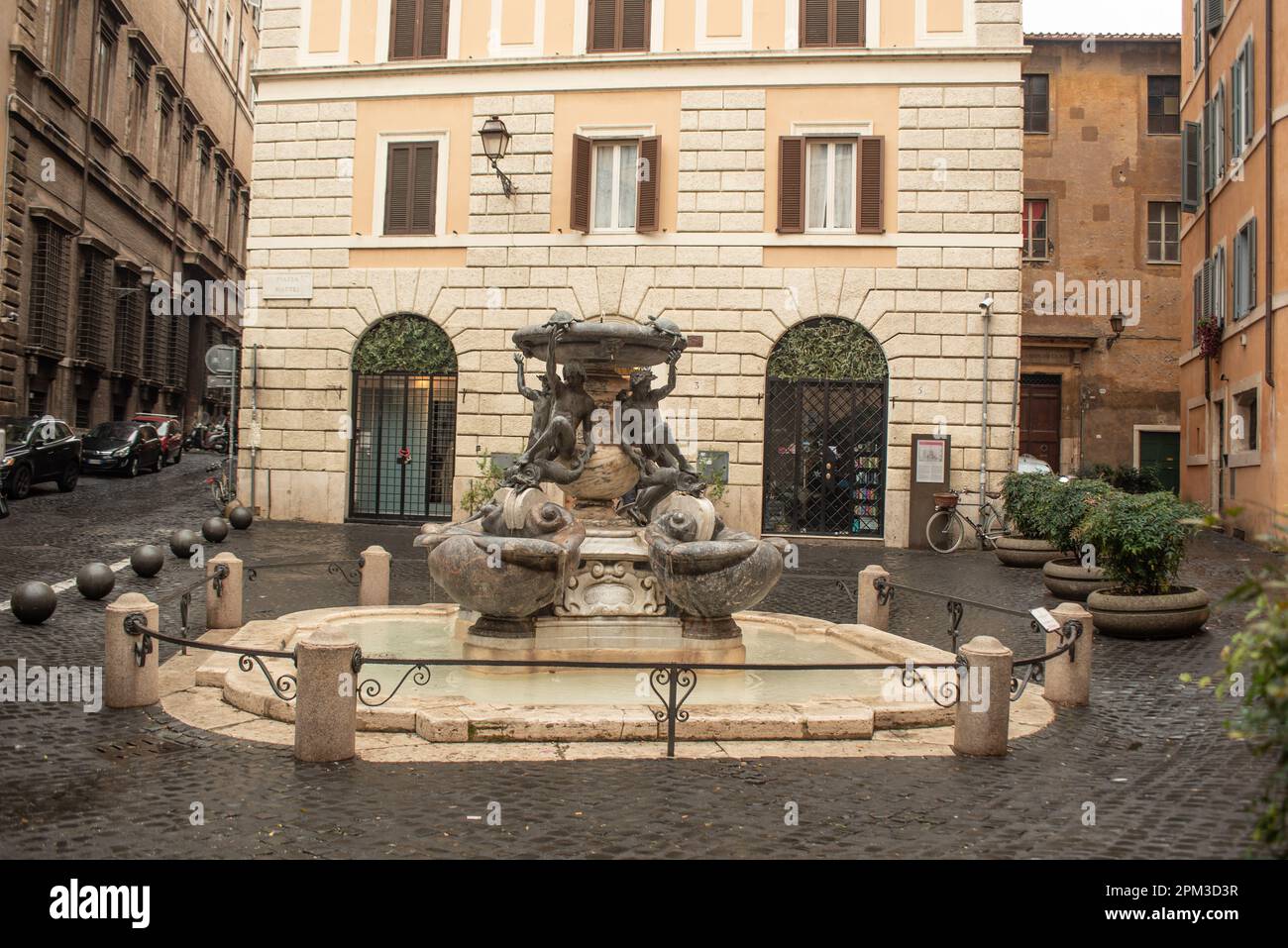 Roma, Fontana delle Tartarughe Banque D'Images