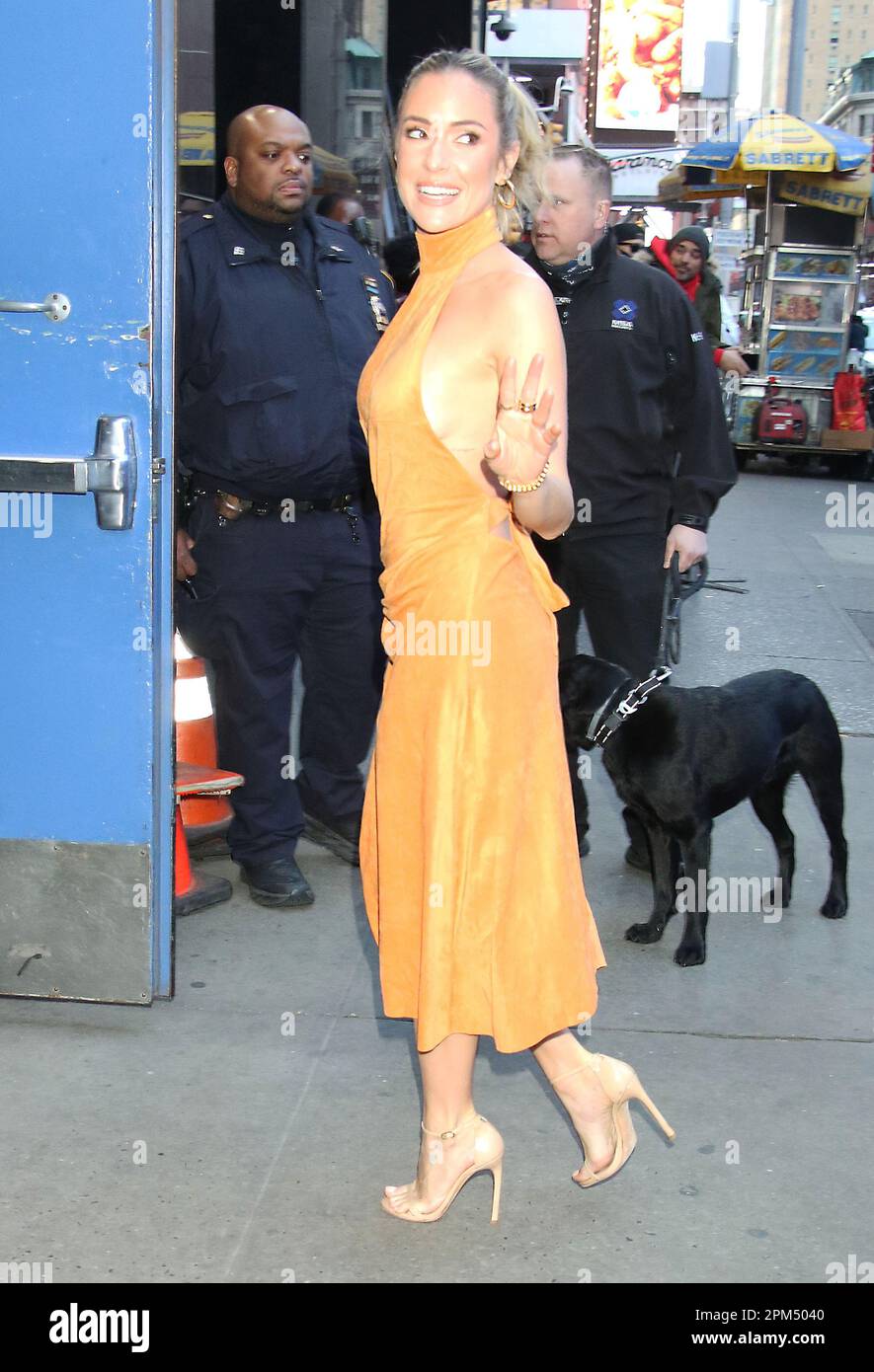 New York, NY, États-Unis. 11th avril 2023. Kristin Cavallari vu à Good Morning America sur 11 avril 2023 à New York. Crédit: RW/Media Punch/Alamy Live News crédit: MediaPunch Inc/Alamy Live News Banque D'Images