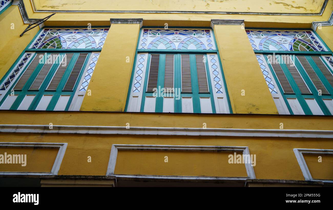 Bâtiment délabré Banque D'Images