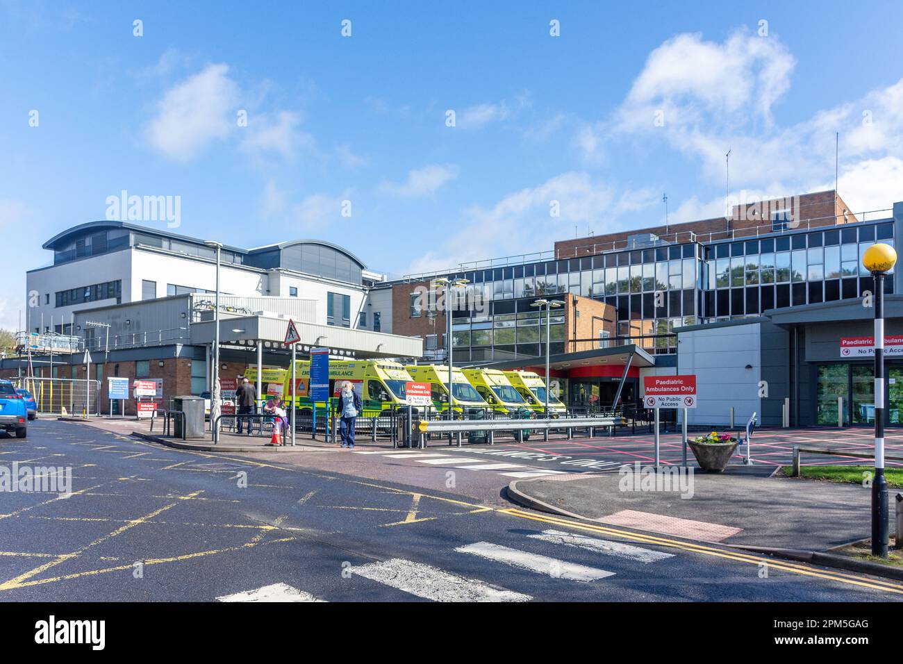 Service des accidents et des urgences, hôpital de Good Hope, chemin Rectory, ville royale de Sutton Coldfield, West Midlands, Angleterre, Royaume-Uni Banque D'Images