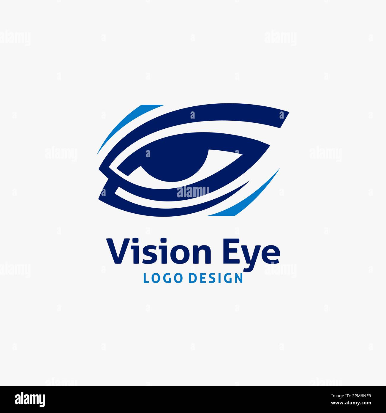 Logo Vision Eye Illustration de Vecteur