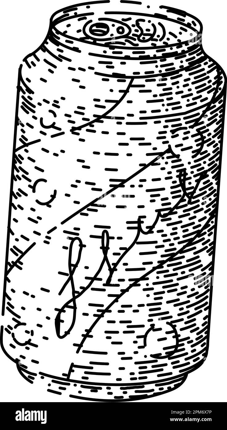 dessin de soda dessin vectoriel dessiné à la main Illustration de Vecteur