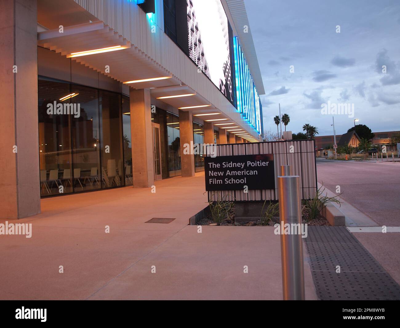 L'école de cinéma Sidney Poiter à Mesa, Arizona. Fait partie du système de l'université d'État de l'Arizona. Banque D'Images