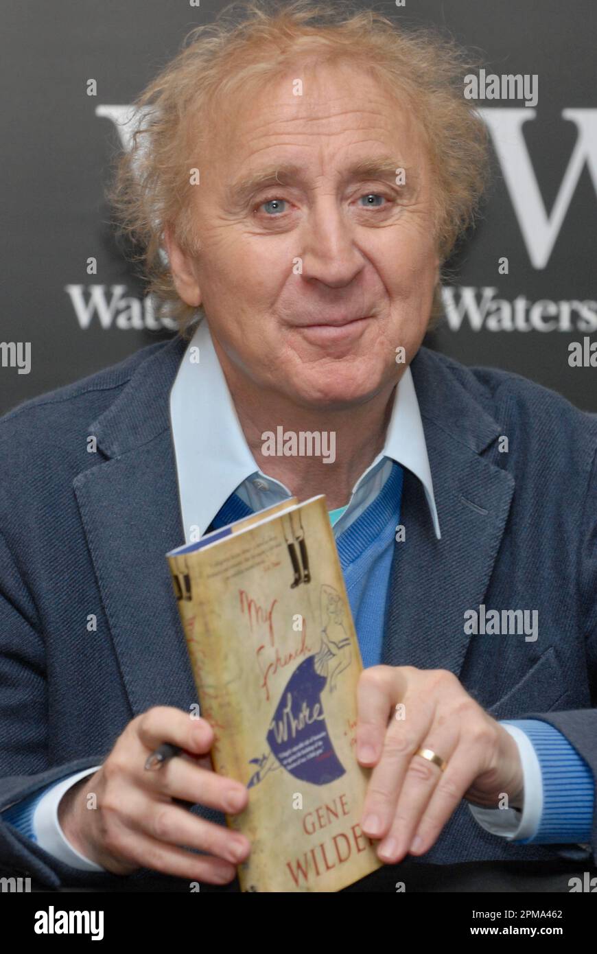 Gene Wilder. Waterstones, Piccadilly, Londres, Royaume-Uni Banque D'Images