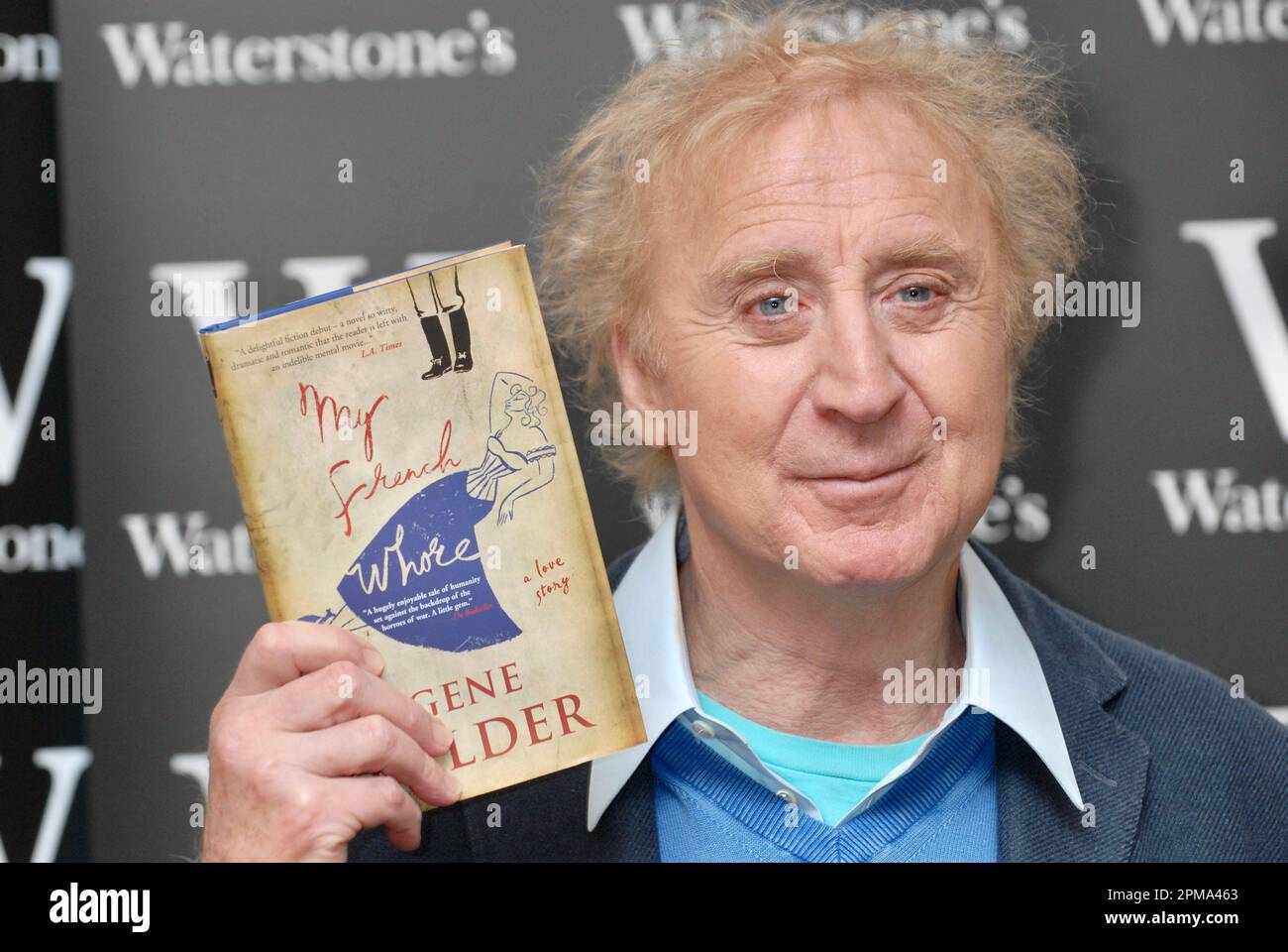 Gene Wilder. Waterstones, Piccadilly, Londres, Royaume-Uni Banque D'Images