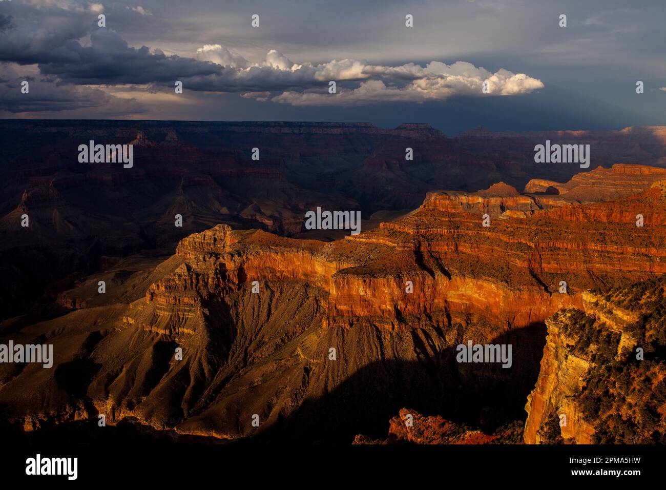 Yavapai-Punkt, parc national du Grand Canyon, Arizona, États-Unis Banque D'Images