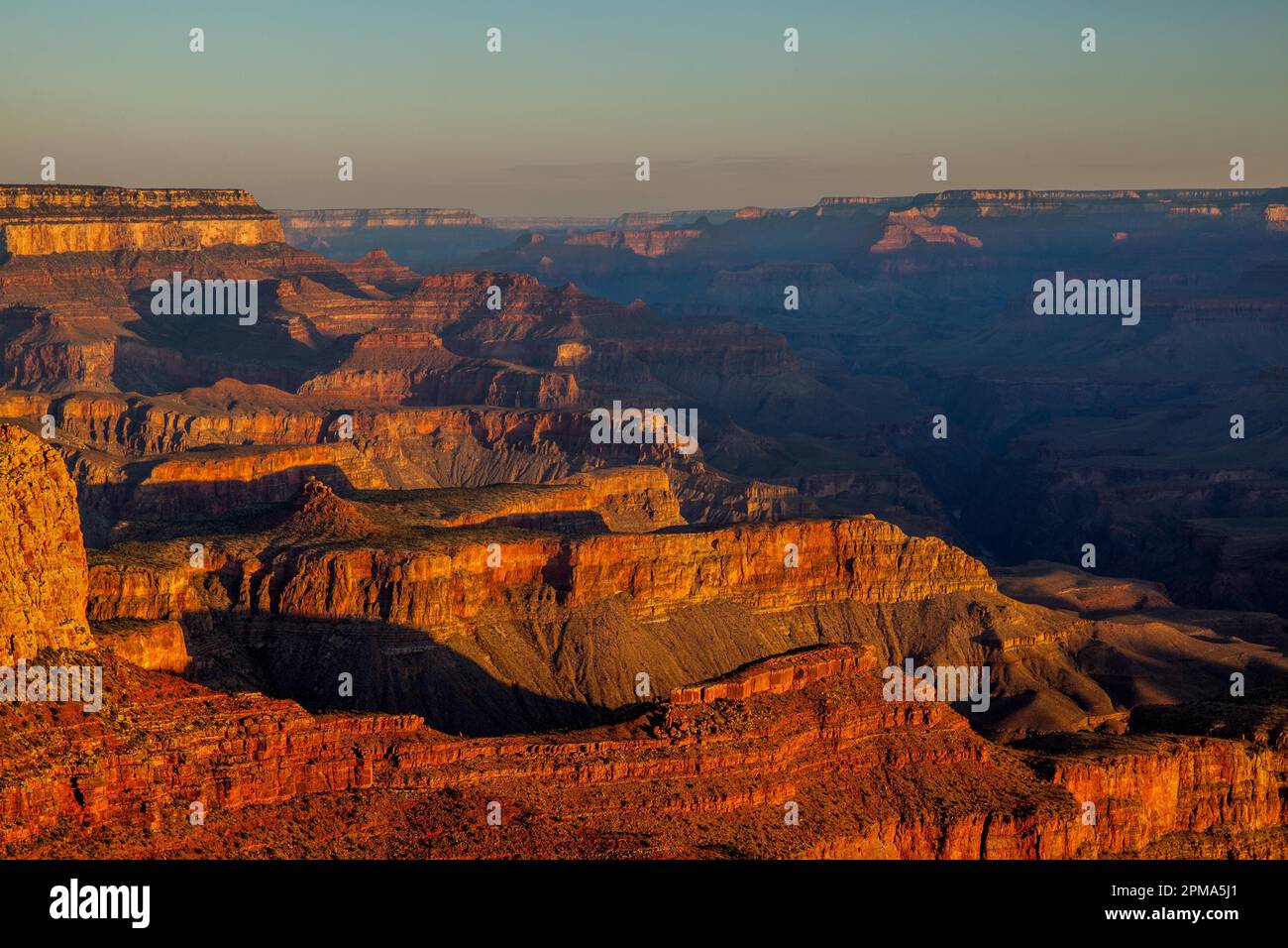 Yavapai-Punkt, parc national du Grand Canyon, Arizona, États-Unis Banque D'Images