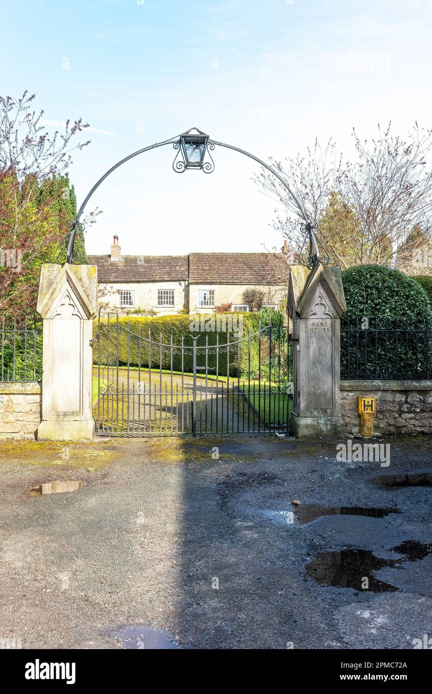 Photos prises à Masham, une ville pittoresque du nord du Yorkshire de l'Angleterre Banque D'Images