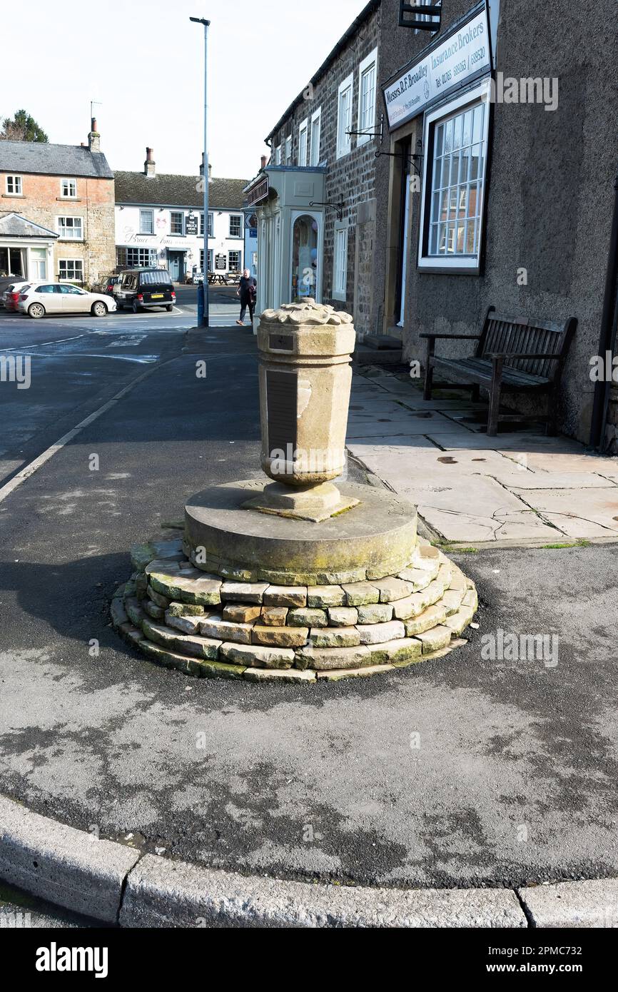 Photos prises à Masham, une ville pittoresque du nord du Yorkshire de l'Angleterre Banque D'Images
