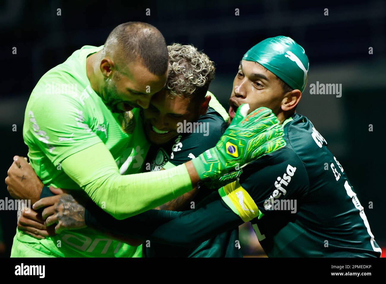 Allianz Parque, 12/04/2023, match entre Palmeiras et Tombense pour la troisième phase du Copa do Brasil 2023, à Allianz Parque, mercredi soir 12. Adriana Spaca/SPP (Adriana Spaca/SPP) Banque D'Images