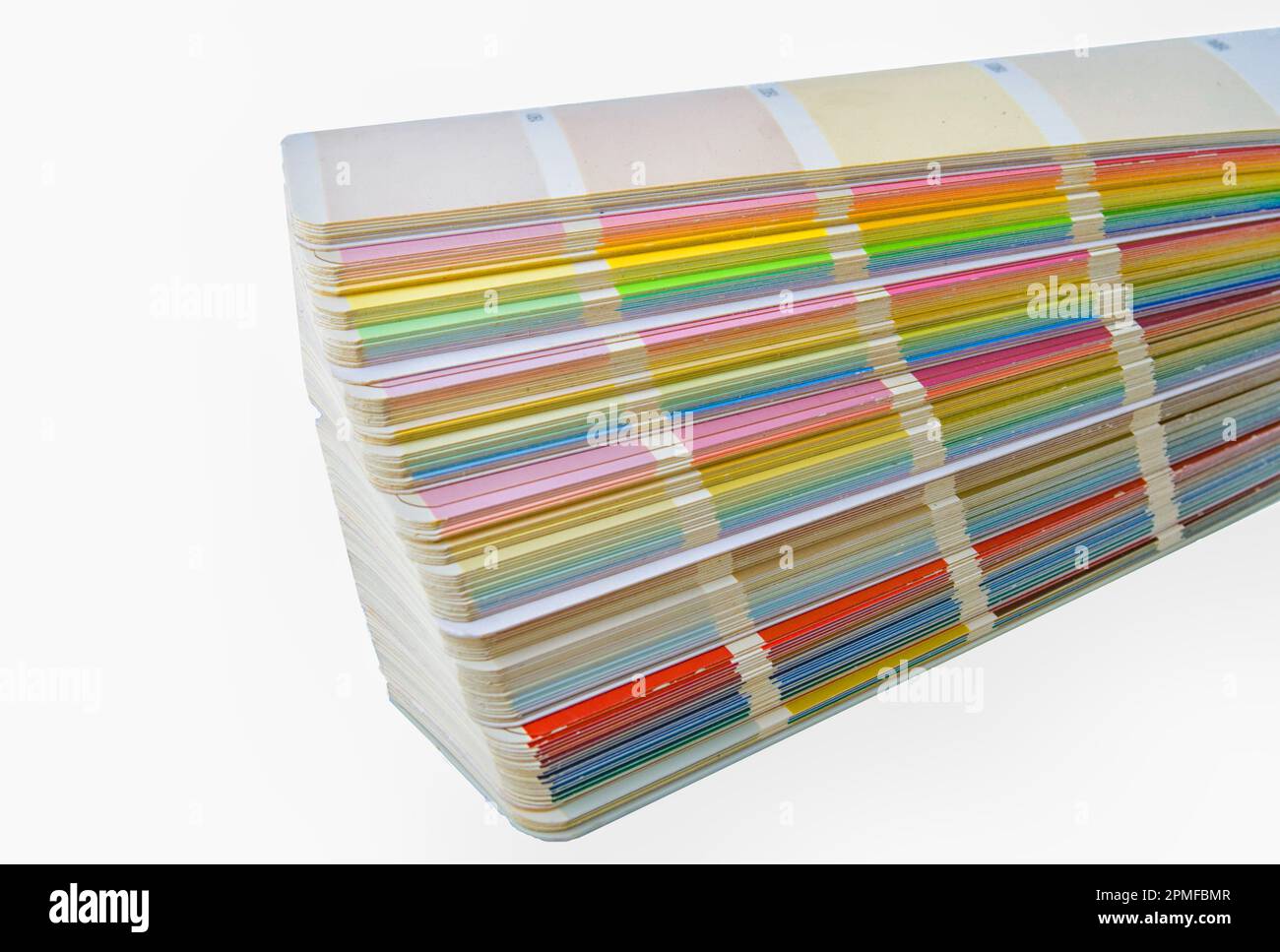 guide des couleurs avec une multitude de couleurs Banque D'Images