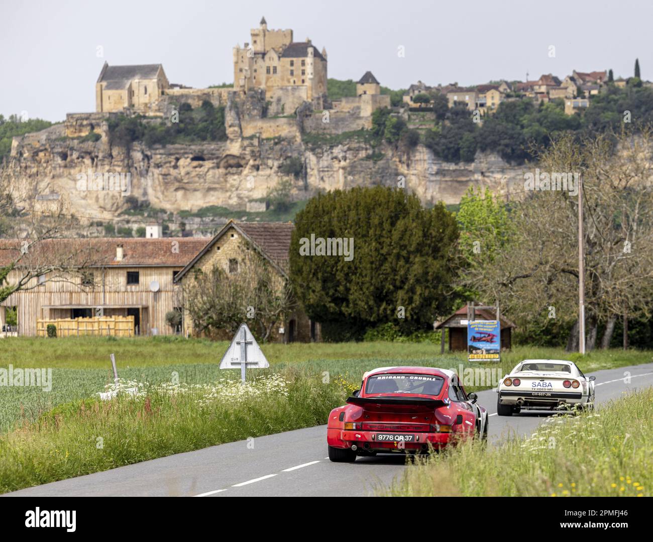 France, Dordogne, Périgord Noir, la Roque-Gageac, Rapport Auto Tour 2022 Banque D'Images