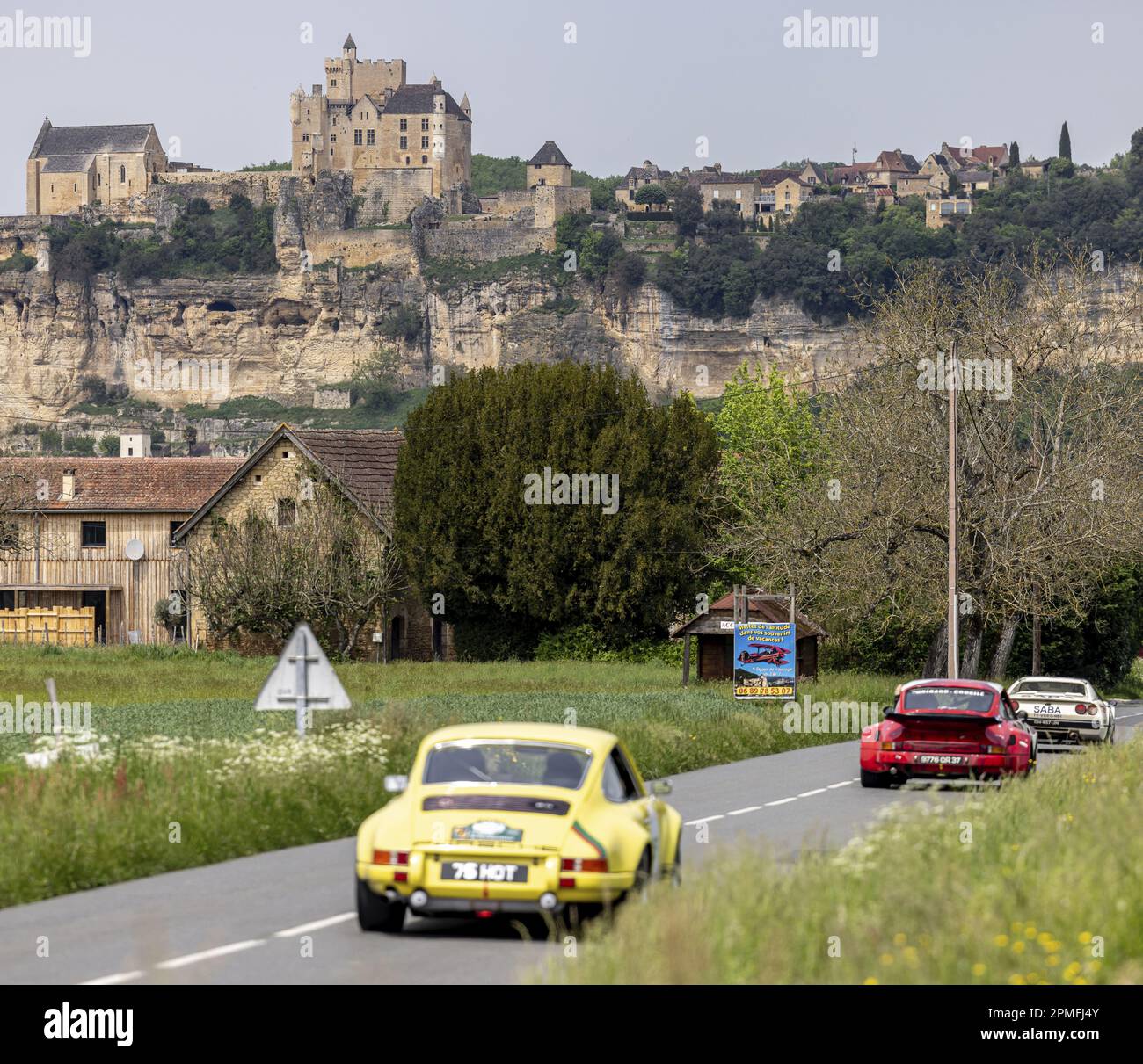 France, Dordogne, Périgord Noir, la Roque-Gageac, Rapport Auto Tour 2022 Banque D'Images