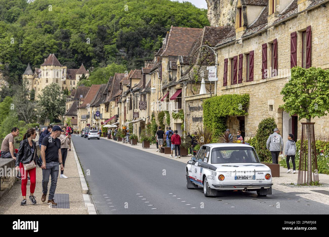 France, Dordogne, Périgord Noir, la Roque-Gageac, Rapport Auto Tour 2022 Banque D'Images