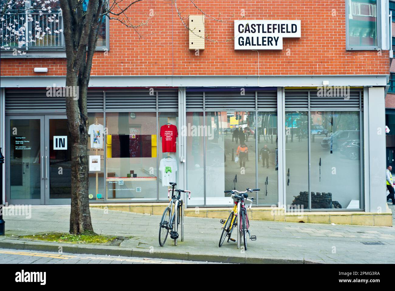 Castlefield Gallery, Manchester, Lancashire, Angleterre Banque D'Images