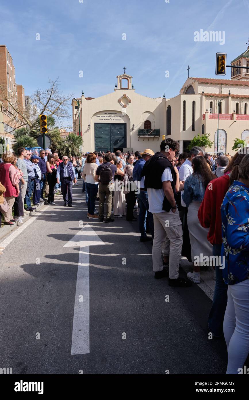 Málaga, Espagne. 6th avril 2023. Semana santa, semaine Sainte. Banque D'Images