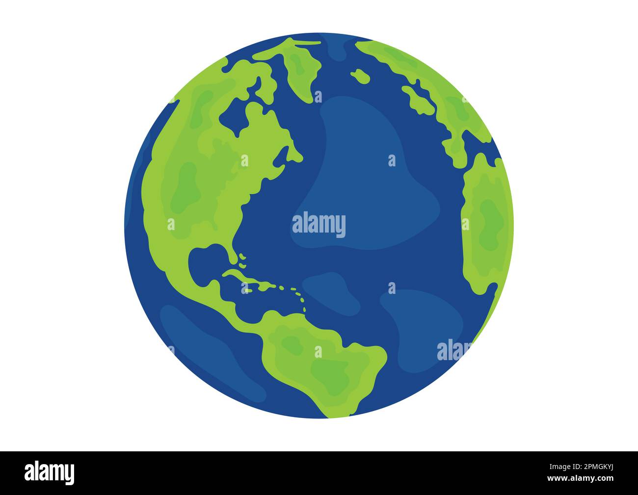 Vecteur Terre de la planète Illustration de Vecteur
