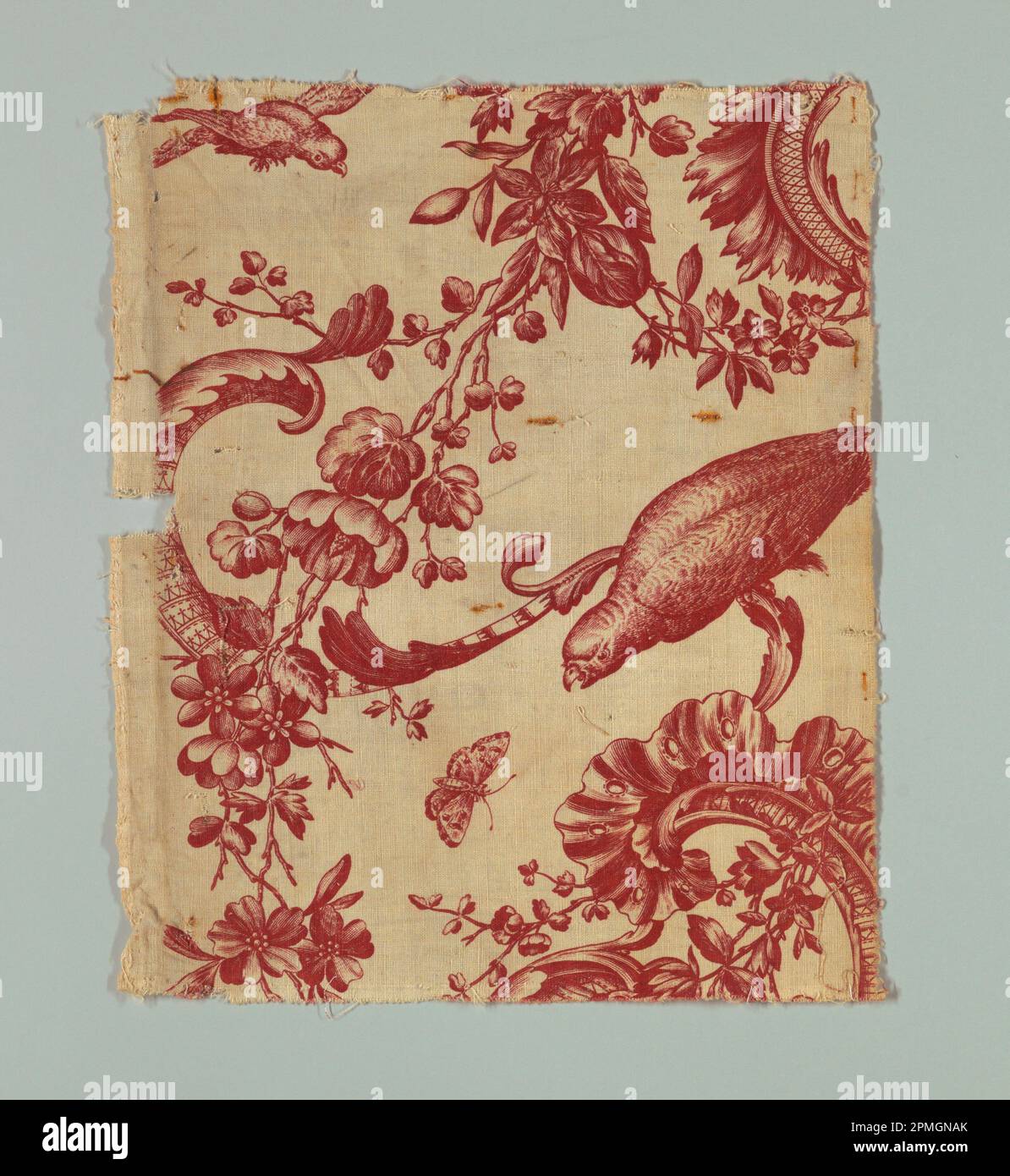 Fragments, oiseaux; fabriqués par Bromley Hall (Royaume-Uni); Angleterre; coton; Warp x Weft (a): 69,5 × 63,5 cm (27 3/8 po. × 25 po) Gauchissement x trame (b) : 39 × 33,5 cm (15 3/8 × 13 3/16 po) Gauchissement x trame (c) : 39,5 × 33,5 cm (15 9/16 × 13 3/16 po) Gauchissement x trame (d) : 34 × 30 cm (13 3/8 × 11 13/16 po) Gauchissement x trame (f) : 41 × 18,5 cm (16 1/8 × 7 5/16 po) Gauchissement x trame (g) : 40,5 × 6 cm (15 15/16 × 2 3/8 po) Gauchissement x trame (h) : 41 × 34 cm (16 1/8 × 13 3/8 po) Gauchissement x trame (i) : 41 × 34 cm (16 1/8 × 13 3/8 po) Gauchissement x trame (j) : 40 × 30 cm (15 3/4 × 11 13/16 po) Warp x Weft (k) : 39 × 39 cm (15 3/8 × 15 3/8 po.) ; BEqu Banque D'Images