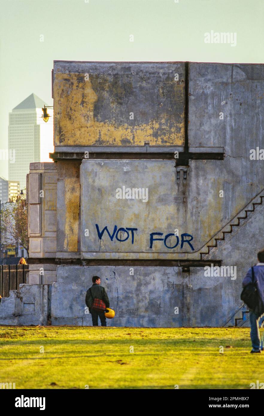 Rachel Whiteread Houseart création la création gagnante 1993 turner faire levier. construit à 193 Grove Road East London Banque D'Images